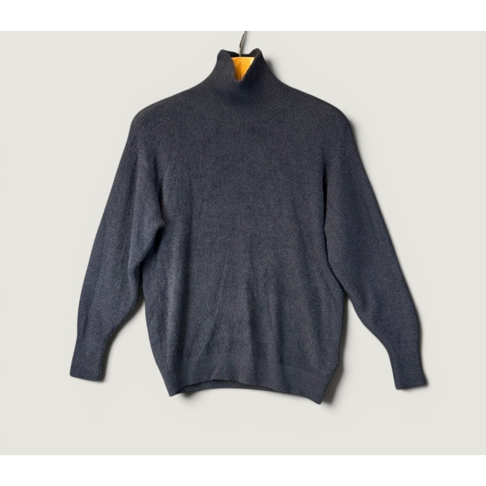Wilfred Free Aritzia Hush Knit Turtleneck Sweater Womens 2XS Fuzzy Luxury Chic